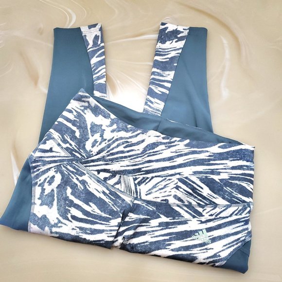 Adidas x Zoe Saldana Aeroready 7/8 Women's Training Tights Size 1X - Picture 5 of 13